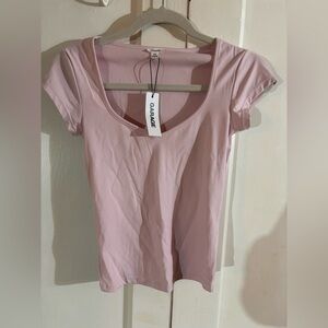 Garage Pale Pink Short Sleeve Crew Tee